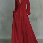 Elegant Romantic Vacation Maxi Dress