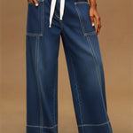 Women's Casual Elastic Waist Jeans