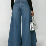 Women's High-Waisted Relaxed Wide-Leg Jeans – Effortless Everyday Comfort