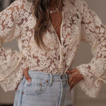 Women's Casual Hollow-out Shirt