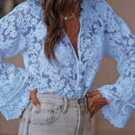 Women's Casual Hollow-out Shirt