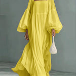 Loose Cozy And Flowy Maxi Dress