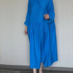 Women's Cozy Loose-fitting Cotton Dress