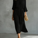 Women's Casual Comfortable Off-shoulder Dress