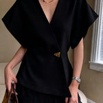 Women's Asymmetrical Suit Vest