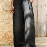 Women's Casual Linen And Cotton Wide-leg Pants