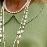 Retro Peter Pan Collar Irregular Hem Sweater Pullover