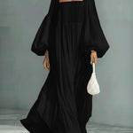 Loose Cozy And Flowy Maxi Dress