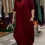 Women's Cozy Loose Long-sleeved Dress