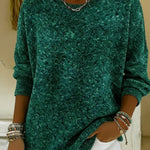 Emerald Green Pullover Sweater