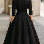 Women's Vintage Elegant Slim-fit Dress