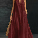 Minimalist And Elegant Maxi Dress - Cozy Everyday Wear