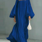 Loose Cozy And Flowy Maxi Dress