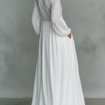 Elegant Romantic Vacation Maxi Dress