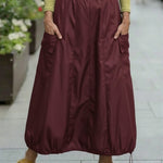 Women's Casual Pocket Balloon Skirt