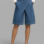 Women's High-waisted Casual Loose Denim Shorts