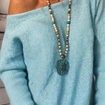 Casual Solid-color Off-the-shoulder Sweater