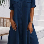 Women's Casual Shirt Dress