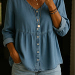 Casual And Cozy Denim Shirt