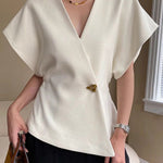 Women's Asymmetrical Suit Vest