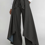 Women's Casual High-waist Wide-leg Denim Jeans
