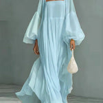 Loose Cozy And Flowy Maxi Dress