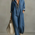 Women's Casual Cozy Denim Dress