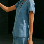Minimalist Cozy Style Denim Set