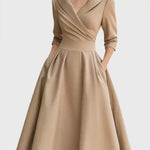 Women's Vintage Elegant Slim-fit Dress