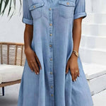 Women's Casual Shirt Dress
