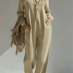Women's Casual 100% Cotton Jumpsuit