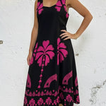 Love Blossoms Floral Print Midi Dress
