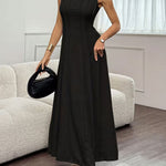 Women's Pleated Casual Simple Dress