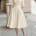 Women's Vintage Elegant Slim-fit Dress