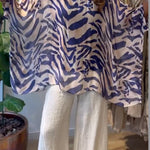Loose-fitting Casual Printed Top