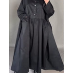 Women's Cozy Loose-fitting Cotton Dress