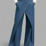 Women's High‑Waisted Relaxed Wide‑Leg Denim Jeans — Everyday Comfort