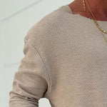 Men's Retro Casual Printed Round Neck Long Sleeve T-Shirt