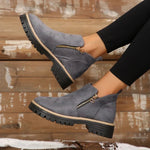 Bonnie | Beige Ankle Boots