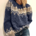 Samantha | Retro Icelandic Knit Sweater